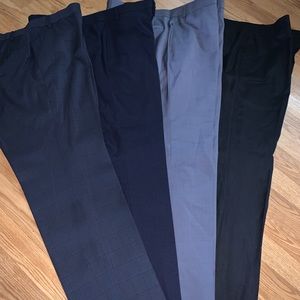 Bundle of 4 Ralph Lauren men’s dress pants